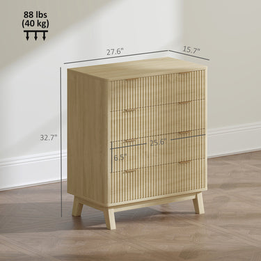 4 Drawer Double Dresser For Bedroom